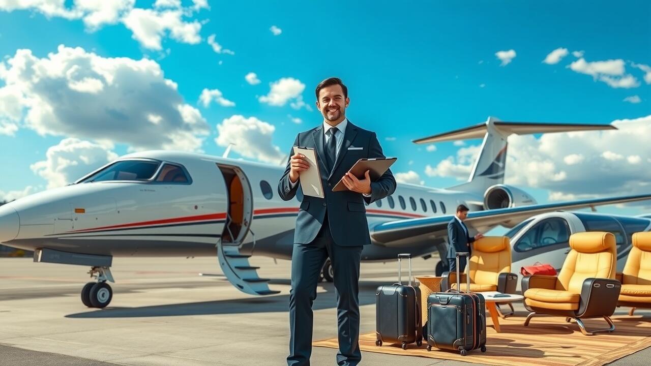 How does demand for private jet travel shift according to geographic location and event schedules?