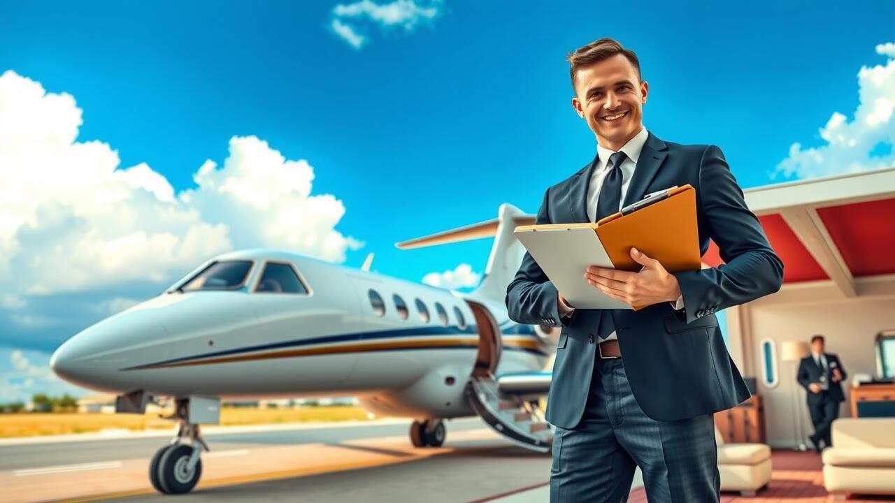 Who has private jets in Australia?